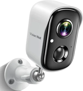 Wireless Cameras for Home/Outdoor Security, Battery Powered 1080P HD Wifi Securi - Picture 1 of 12