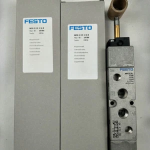 Festo MFH-5/3E-1/4-B 19786 Solenoid Valve New One Free Shipping MFH5/3E1/4B - Bild 1 von 2