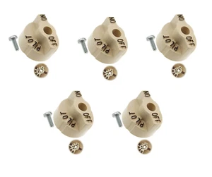 5 X ROBERTSHAW GAS VALVE KNOB SUITS HENNY PENNY FALCON IMPERIAL DEAN PITCO PARTS - Picture 1 of 24