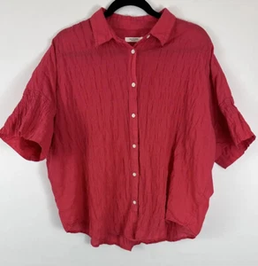 Rag & Bone Tie Shirt Womens Size Large - Picture 1 of 5