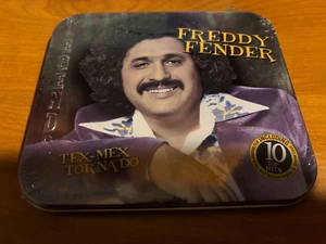 FREDDY FENDER ~ TEX-MEX TORNADO ~ METAL CD CASE ~ NEW & SEALED - Picture 1 of 2
