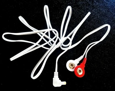 Reizstrom Elektroden 2in1Kabel (Druckknopf) | EMS / TENS / E-STIM / ESTIM - Bild 1 von 4
