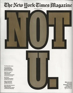 THE NEW YORK TIMES MAGAZINE SEPTEMBER 10, 2023 THE EDUCATION ISSUE ON THE COVER - Picture 1 of 1