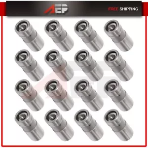 For Ford Flat Tappet Hydraulic Lifters Set (16) 289 302 351C M W 400 429 460 - Picture 1 of 6