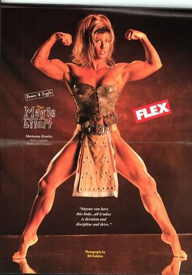 Flex Magazine 11/1997  Marianna Komlos Natalia Murnikoviene Melissa Coates - Image 1 of 4