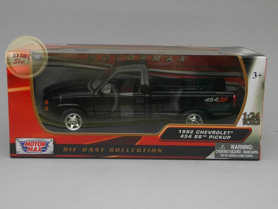 Chevrolet 454 SS Pick-Up - Motormax 1:24 - MX73203BK - Immagine 1 di 1