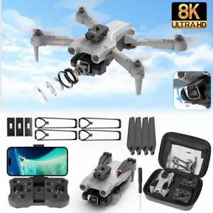Mini WiFi FPV Drohne Mit 8K-HD GPS Kamera Selfie RC Quadrocopter Drone Faltbar - Bild 1 von 14