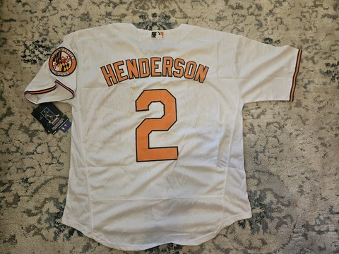 Gunnar Henderson #2 Baltimore Orioles..size (48) X- Large..stitched! Cover