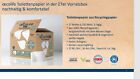 oecolife Toilettenpapier UNGEBLEICHT 3-lagig 27 Rollen á 250 Blatt Soft Vegan
