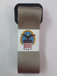 NUEVO Cinturón de aparejo Táctico Emitido Militar Color Arena Talla 44 - Imagen 1 de 3