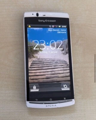 Sony Ericsson Xperia LT18i geprüft, Weiss, Händler, volle Funktion, Garantie TOP - Bild 1 von 4