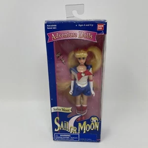 Rare Wand Version Bandai Sailor Moon Adventure 6” Doll 1995 Vintage Sealed Box - Picture 1 of 9