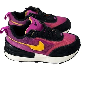 2020’ Nike Waffle One “Active Fuchsia” Infant Toddler Lows 6C Hardbottom - Picture 1 of 7