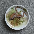 Vintage Royal Schwabap Plate. Heron Birds.  Signed J.C Van Hunnike. Collectable