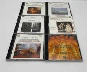 Naxos CD Bundle x 6 Overtures Vivaldi Romance J Strauss Digital Classics Album - Picture 1 of 13