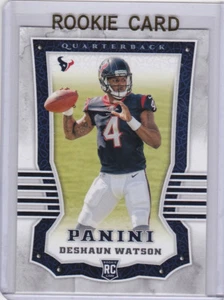 DESHAUN WATSON ROOKIE CARD 2017 PANINI HOUSTON TEXANS NFL Clemson Football RC - Foto 1 di 2