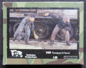 Verlinden Panzerjager truppe anticarro tedesche Waffen-SS SECONDA GUERRA MONDIALE (2 figure)1/35 2429 - Foto 1 di 1