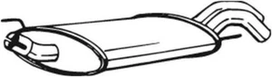Rear Muffler 1H6253609S FREE POSTAGE - Picture 1 of 1