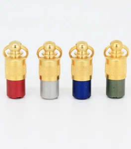 Adress Anhänger Adresshülse Adresszettel Hund Katze Haustier Tube Adressanhänger - Bild 1 von 1