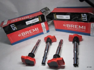 4x Direct Ignition Coil-Bremi-STI 2006-2016 Audi A6 A8 Quattro Porsche Cayenne - Picture 1 of 9