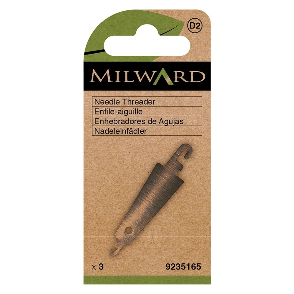 Needle Threader: Pack of 3 Milward Green Haberdashery - Image 1 of 1
