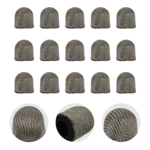 20 Pcs Conductive Fiber Cloth Head Mesh Fibre Stylus Replacement Tips - Picture 1 of 12