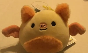 SQUISHMALLOWS 3.5" MEGHAN Fruit Bat CLIP RARE NWT 2024 FREE SHIPPING - Picture 1 of 4