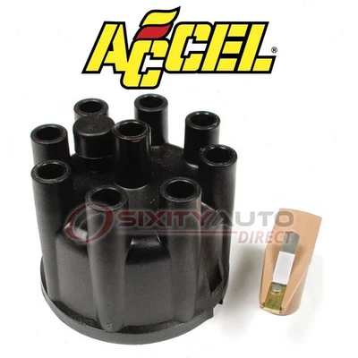 ACCEL Distributor Cap & Rotor Kit for 1974 Plymouth PB100 Van 5.2L 5.9L V8 - qe Foto 1 de 4