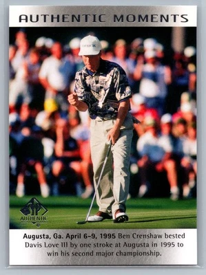 2014 SP Authentic #64 Ben Crenshaw Authentic Moments - Image 1 of 2