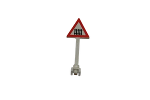 Lego® CITY Traffic Sign Road Street Crossing Road Level Crossing 2 - Picture 1 of 1