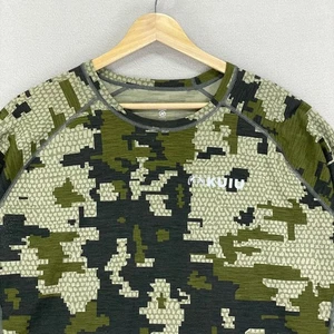 KUIU Ultra Merino Shirt Herren XXL Verde Camo Nuyarn Langarm Jagd Oberteil *lesen - Bild 1 von 15