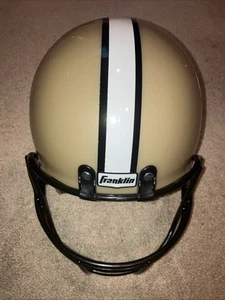 Vintage Franklin NFL New Orleans Saints Football Helmet Plastic Face Mask - Picture 1 of 11
