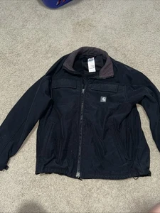 Carhartt Jacket Black Size Large J176BLK - Picture 1 of 5