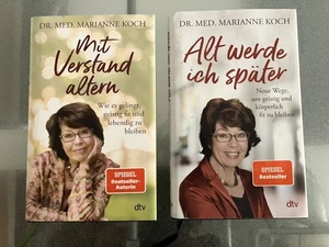 Dr. Marianne Koch / Alt werde ich später + Mit Verstand altern - Geschenk-Idee - Bild 1 von 2