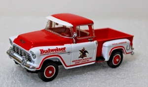 1/43 o scale matchbox YVT04 1955 Chevrolet 3100 Budweiser truck pick up - Picture 1 of 5