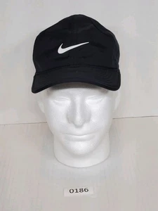NIKE Featherlight Adjustable Hat Dri Fit Womens One Size Black - Picture 1 of 7