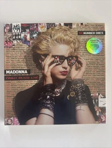 MADONNA FINALLY ENOUGH LOVE: 50 NUMBER ONES NEW+SEALED BOX SET * RAINBOW VINYL - Picture 1 of 4