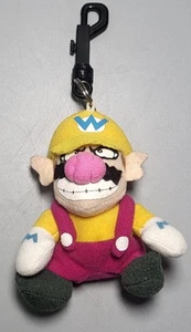Mini llavero de peluche vintage BD&A Nintendo Super Mario 64 Wario - Imagen 1 de 24