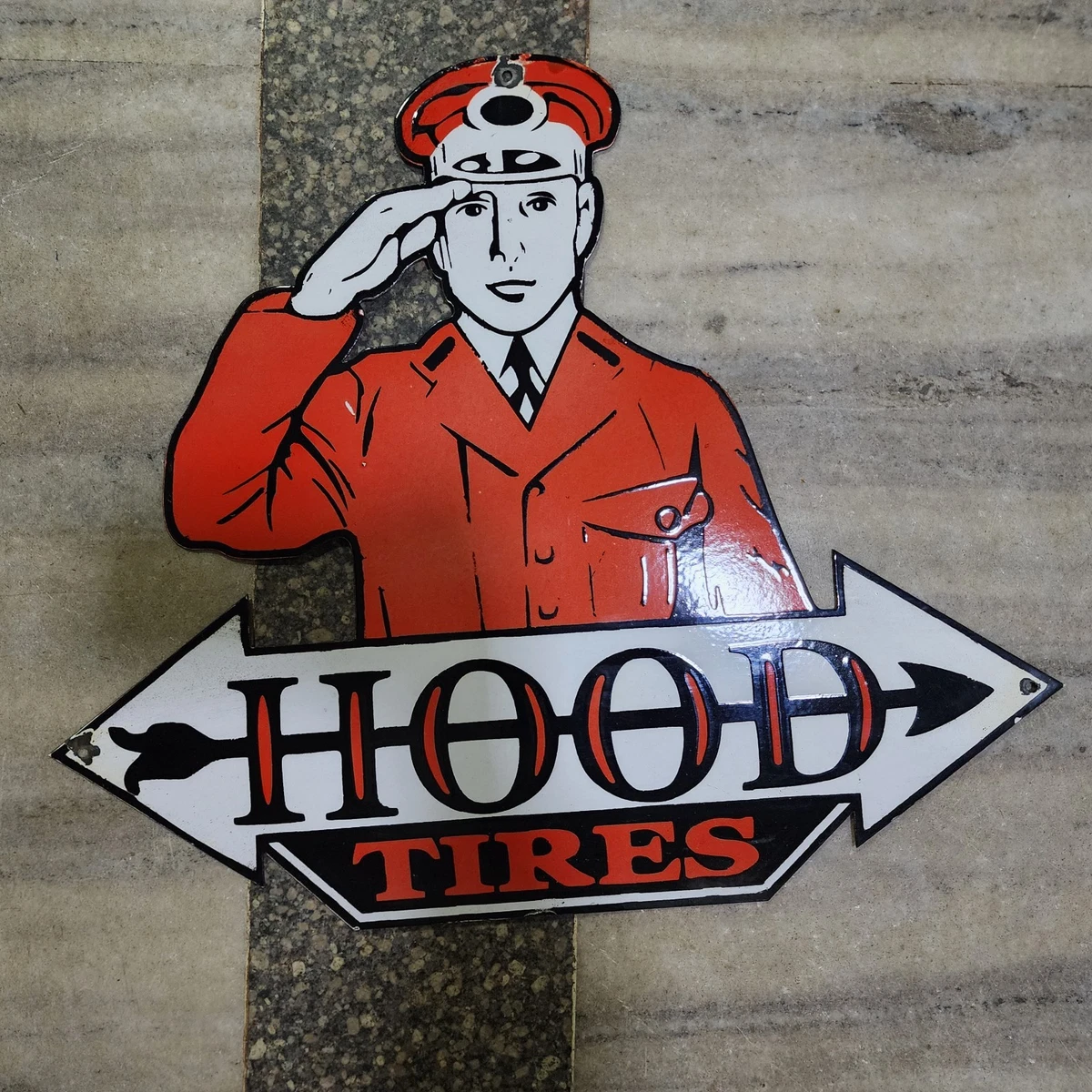 Hood Tire In Original Advertising Signs (1930-1969) for sale | eBay