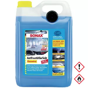 Sonax Antifreeze and Clear View Concentrate for Mixing Content 5000ml - Picture 1 of 1