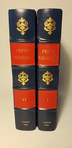 1825 MEMOIRS OF SAMUEL PEPYS 1ST ED 2 VOLS ENGLISH DIARIST RESTORATION LONDON - Picture 1 of 12