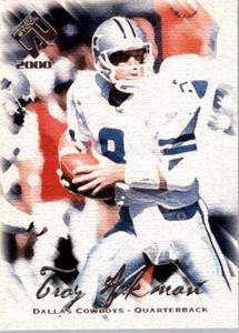 2000 Pacific Private Stock Retail Football #24 Troy Aikman - Dallas Cowboys