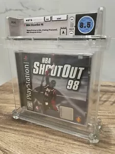 NBA Shootout '98 Sony Playstation Factory Sealed Video Game Wata 8.5 Graded 1998 - Picture 1 of 8