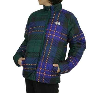 North Face Teen Unisex TN PRINTED ROXBOROGH JACKET Ponderosa Green Sz 12 L NWT - Picture 1 of 20