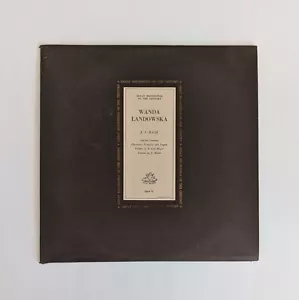 Wanda Landowska - Great Recordings Of The Century - J.S. Bach - VG+ - Picture 1 of 5