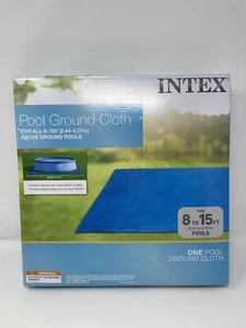 Intex Pool Ground Cloth for 8ft to 15ft Round Above Ground Pools - Picture 1 of 4