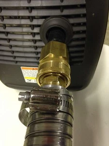 Escape gen para Yamaha EF2400iSHC/EF2000iS/EF1000iS 1-1/2" QD acero exht ext 8 ft - Imagen 1 de 10