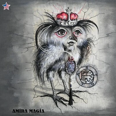 talisman stolas demon goetia wealth money jewelry effective power wicca pagan - Image 1 of 4