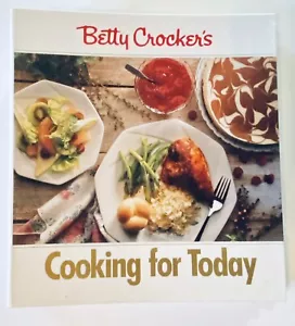 1992 Betty Crocker's Cooking For Today Indexed Heavy 5 Ring Binder Cookbook - Picture 1 of 15