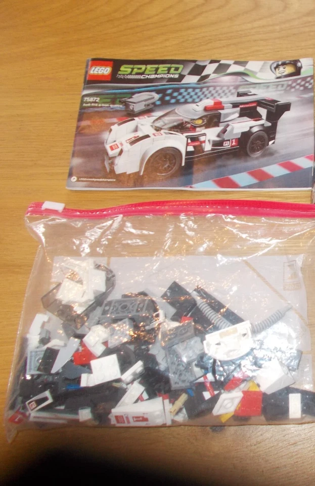 Lego® Speed Champions - 75872 - Audi R18 e-tron Quattro - mit Bauanleitung (BA) - Bild 1 von 1